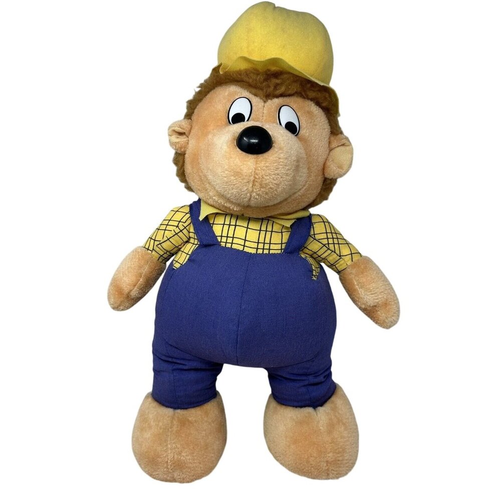 Vtg Berenstain Bears Papa Bear Plush 1989 Ace Novelty Jumbo 22" 80's Stuffed Toy